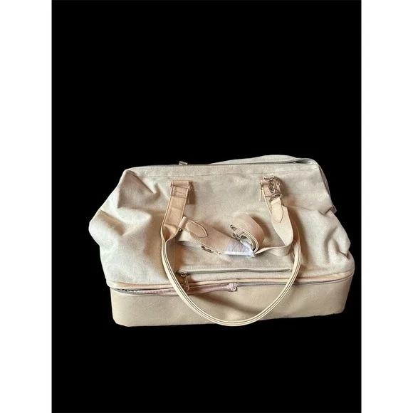 BEIS Biege Weekender Bag Travel Carry On Luggage - Picture 2 of 15